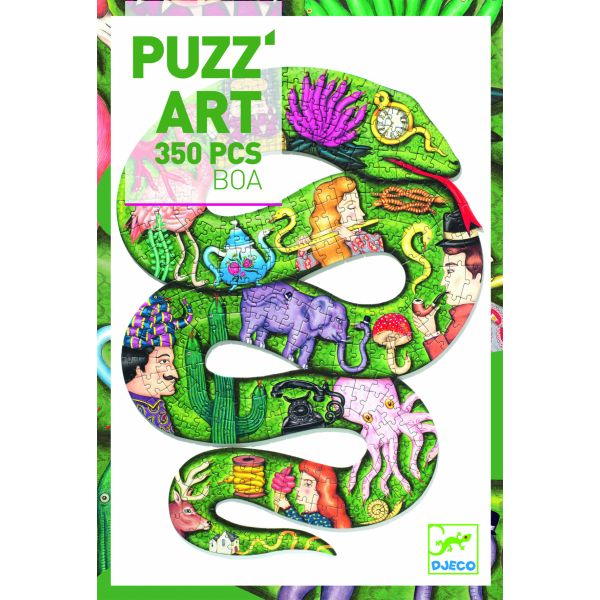 Djeco puzzel puzz’art, Boa (350st)