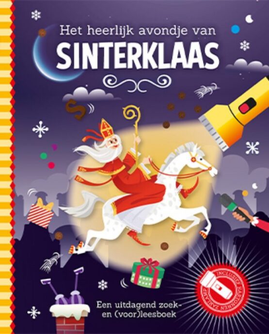Zaklampboek – Het heerlijk avondje van Sinterklaas